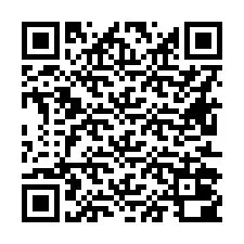 Codice QR per il numero di telefono +16612000886