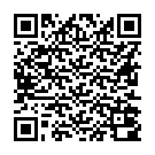 Codice QR per il numero di telefono +16612000888