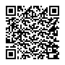 QR-koodi puhelinnumerolle +16612000938