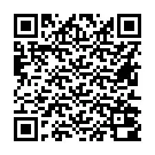 Código QR para número de teléfono +16612000947