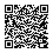 QR-koodi puhelinnumerolle +16612000989