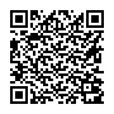 QR Code สำหรับหมายเลขโทรศัพท์ +16612001181