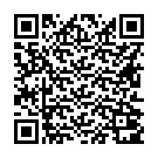 Kod QR dla numeru telefonu +16612001256