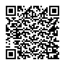 Codice QR per il numero di telefono +16612001258