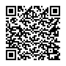 Kode QR untuk nomor Telepon +16612001268