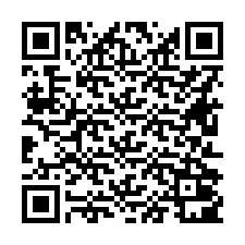 Kode QR untuk nomor Telepon +16612001272