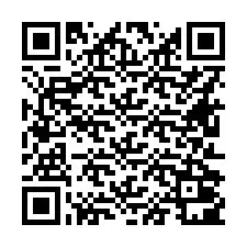 Codice QR per il numero di telefono +16612001276