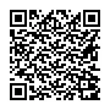 QR-Code für Telefonnummer +16612001285