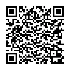 QR Code สำหรับหมายเลขโทรศัพท์ +16612001288