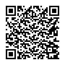 QR-код для номера телефона +16612001305