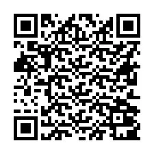 Código QR para número de teléfono +16612001318