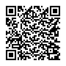 Kode QR untuk nomor Telepon +16612001334