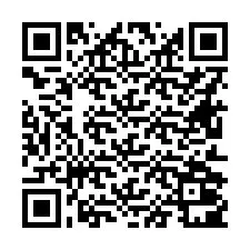 QR Code สำหรับหมายเลขโทรศัพท์ +16612001346