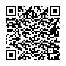 Codice QR per il numero di telefono +16612001347