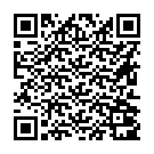 QR-код для номера телефона +16612001351