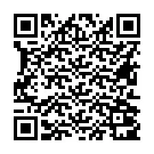 QR-koodi puhelinnumerolle +16612001353