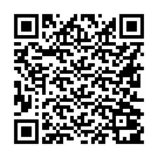 QR-koodi puhelinnumerolle +16612001378