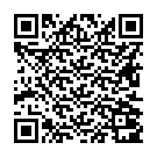 QR kód a telefonszámhoz +16612001382