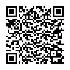 Kode QR untuk nomor Telepon +16612001384