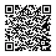 Código QR para número de teléfono +16612001393