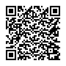 QR Code สำหรับหมายเลขโทรศัพท์ +16612001399