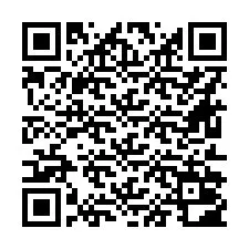 Código QR para número de telefone +16612002445