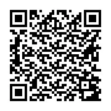 Kode QR untuk nomor Telepon +16612083125