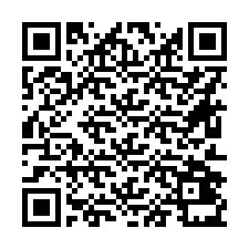 Código QR para número de telefone +16612431311