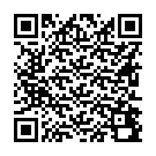 QR-код для номера телефона +16612490164