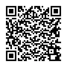 Código QR para número de teléfono +16612680442