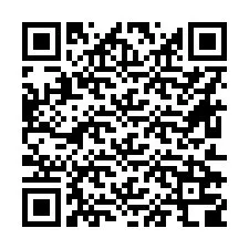 QR-koodi puhelinnumerolle +16612708211