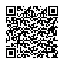 Codice QR per il numero di telefono +16613024242