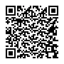 QR-code voor telefoonnummer +16613698373