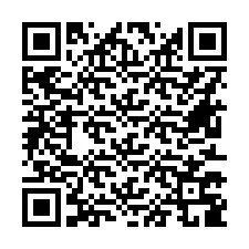 QR Code สำหรับหมายเลขโทรศัพท์ +16613789187