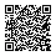 QR-koodi puhelinnumerolle +16613789317