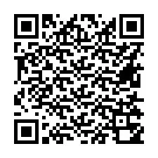 Kode QR untuk nomor Telepon +16615350287