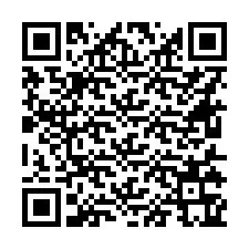 QR-koodi puhelinnumerolle +16615365514