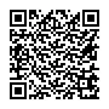 Código QR para número de teléfono +16615671009