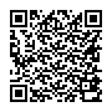 QR-koodi puhelinnumerolle +16615830078