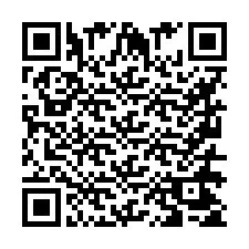 Codice QR per il numero di telefono +16616255