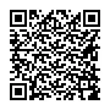 QR Code pour le numéro de téléphone +16618186675