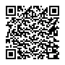 Código QR para número de teléfono +16622000005