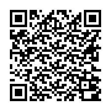 QR-код для номера телефона +16622000008