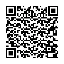 QR Code pour le numéro de téléphone +16622000010