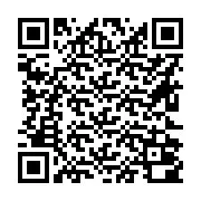 QR-koodi puhelinnumerolle +16622000011