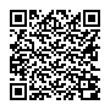 QR kód a telefonszámhoz +16622000018