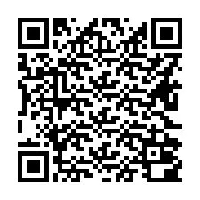 QR код за телефонен номер +16622000022