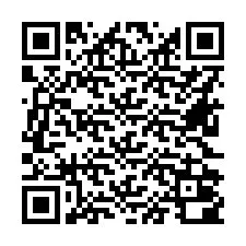 Código QR para número de teléfono +16622000027