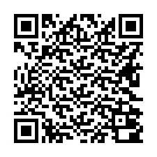 QR-koodi puhelinnumerolle +16622000032