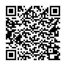 QR код за телефонен номер +16622000044